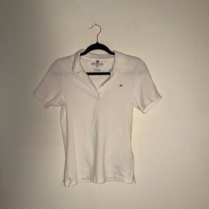 Tommy Hilfiger White Polo Shirt